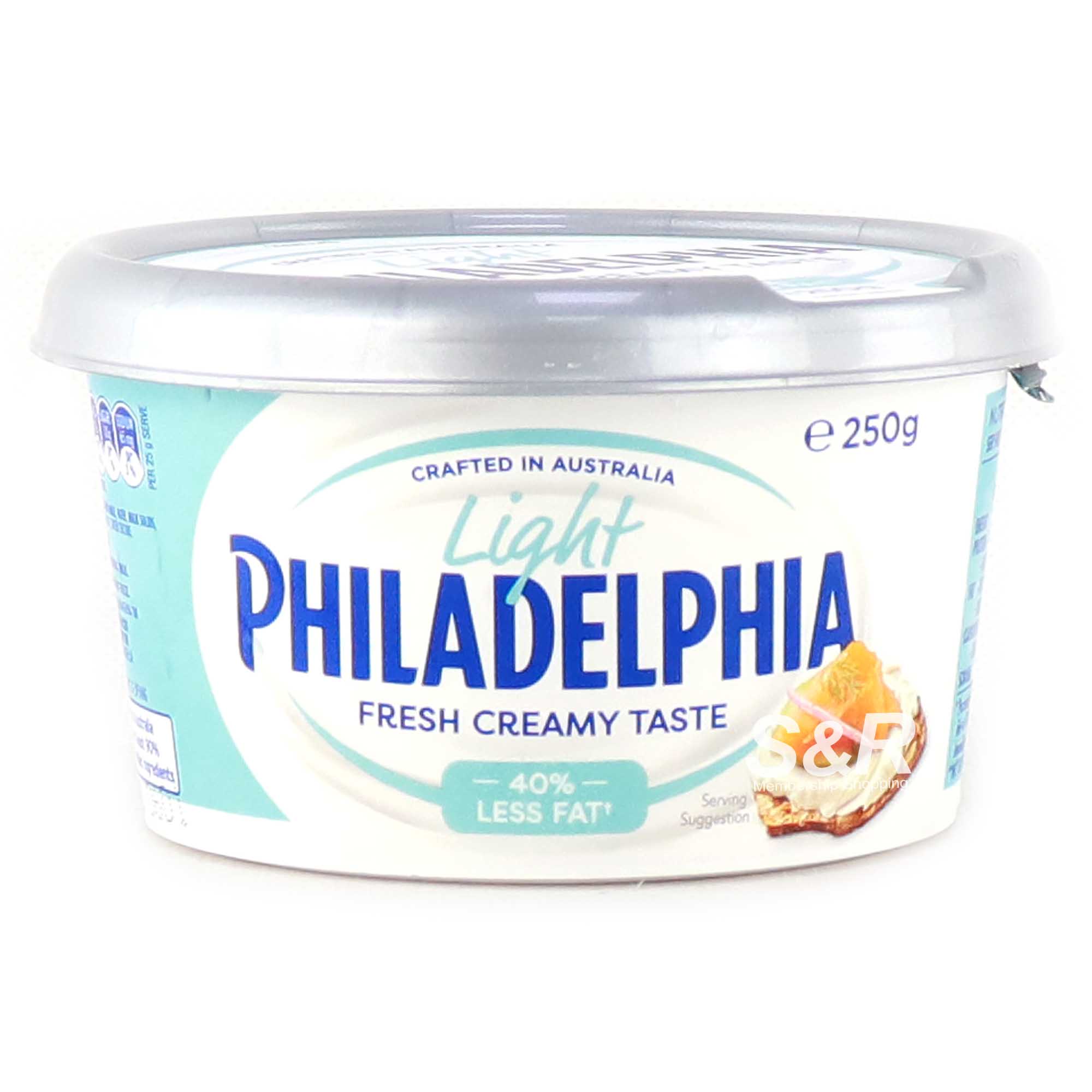 Light Philadelphia Fresh Cream Cheese 250g Light Philadelphia Fresh Cream Cheese 250g